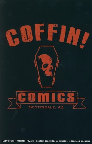 Lady Death: Judgment War #1 - Naughty Black Metal Edition (LOW #3)