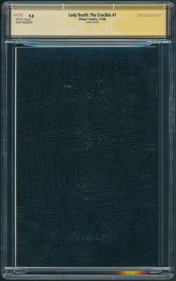 Lady Death: The Crucible #1 - Premium Limited Edition - CGC Signature Series 9.8