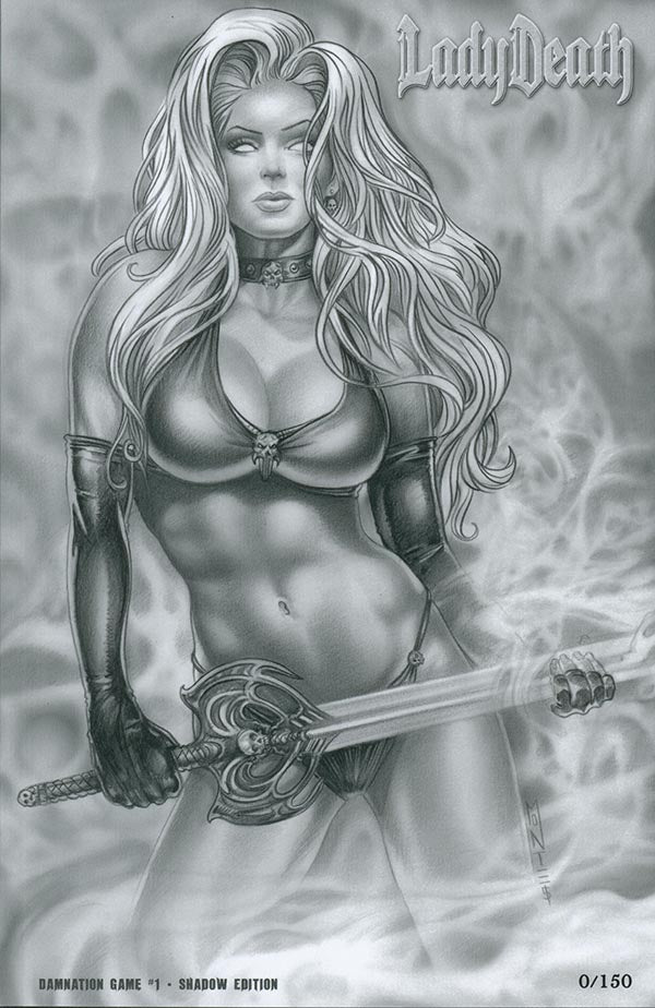 Lady Death: Damnation Game #1 - Shadow Edition (LOW #0)