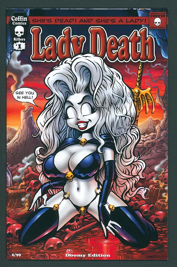 Lady Death: Killers #1 - Doomy Edition (LOW #2)