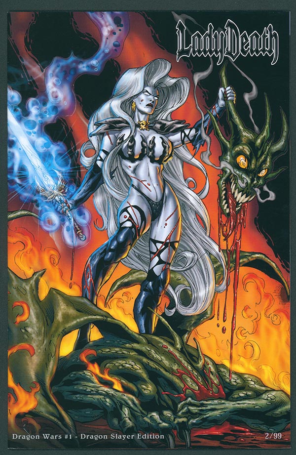Lady Death: Dragon Wars #1 - Dragon Slayer Edition (LOW #2)