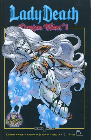 Lady Death: Dragon Wars #1 - Lettered Edition - "B" (BP Edition!)