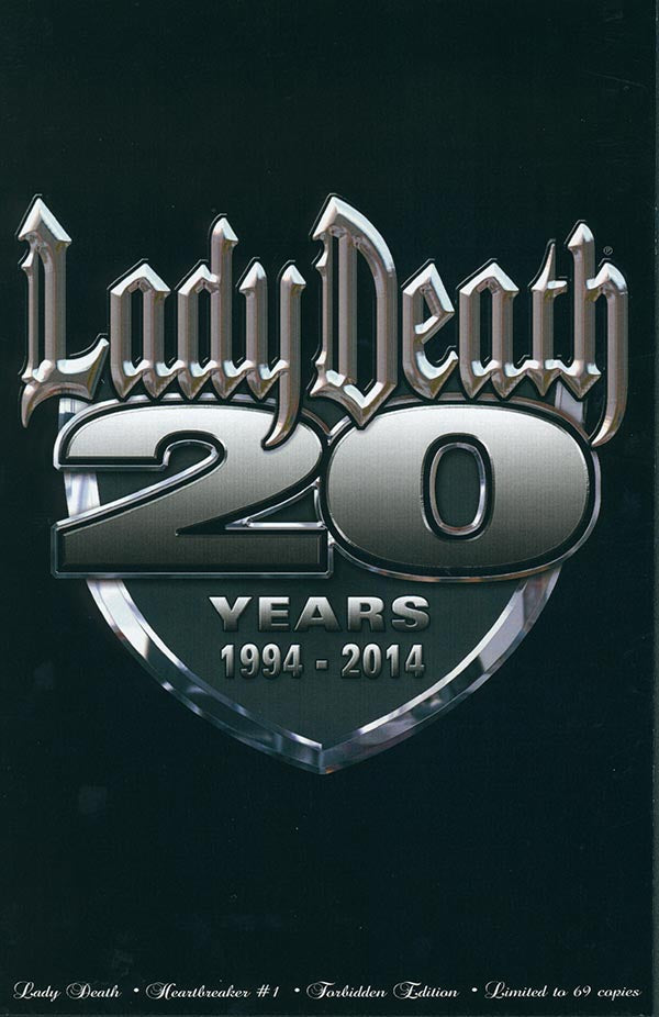 Lady Death: Heartbreaker #1 - Forbidden Edition (LOW #2)