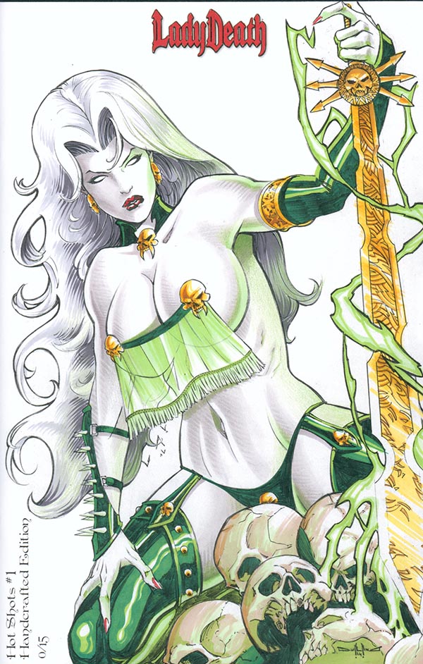 Lady Death: Hot Shots #1 - Handcrafted Edition (LOW #0)