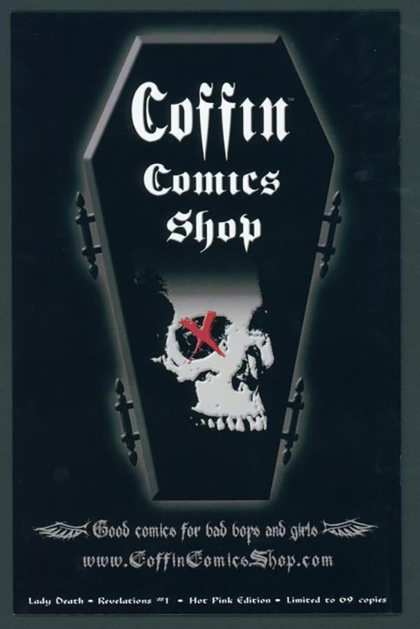 Lady Death: Revelations #1 - Hot Pink Edition (LOW #3)