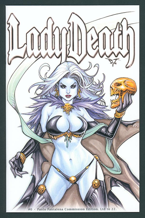Lady Death #0 - Paolo Pantalena Commission Edition (Publisher File Copy)