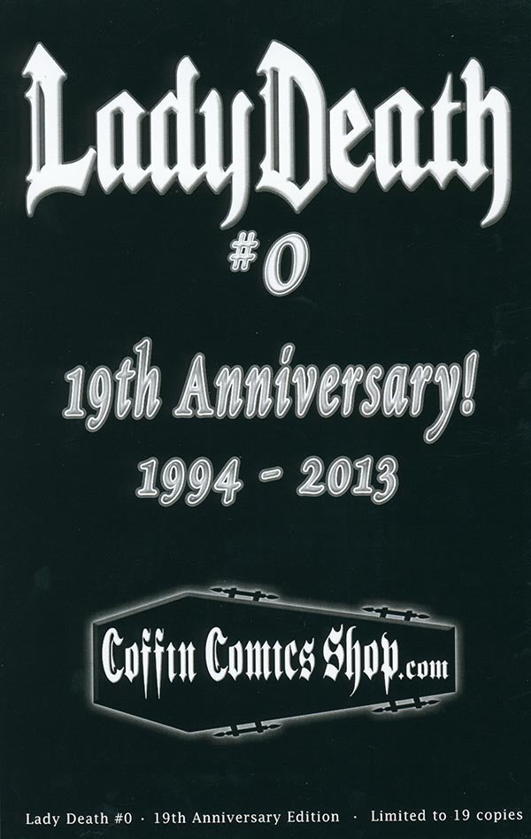 Lady Death #0 - 19th Anniversary Edition (LOW #0)