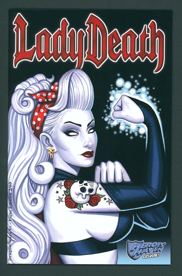 Lady Death: Dragon Wars #1 - Fight Edition (LOW #2)