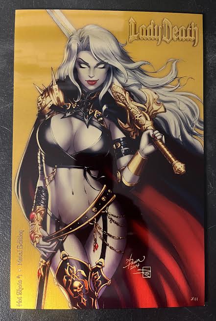 Lady Death: Hot Shots #1 - Metal Edition (LOW #2)