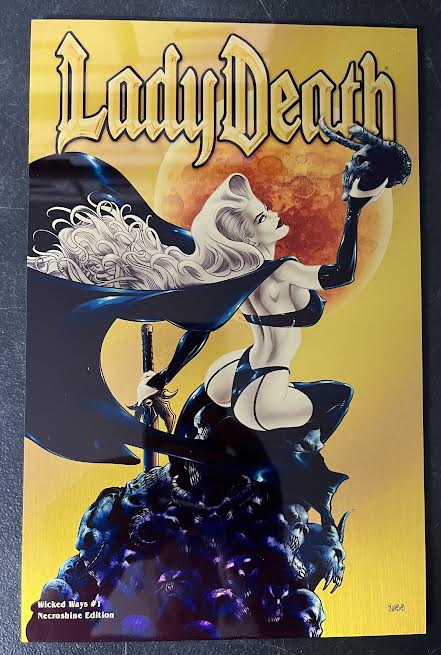 Lady Death: Wicked Ways #1 - Necroshine Metallic Edition (LOW #2)