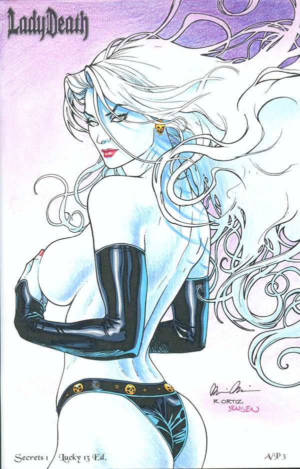 Lady Death: Secrets #1 - Lucky 13 Edition (Artist Proof #3)