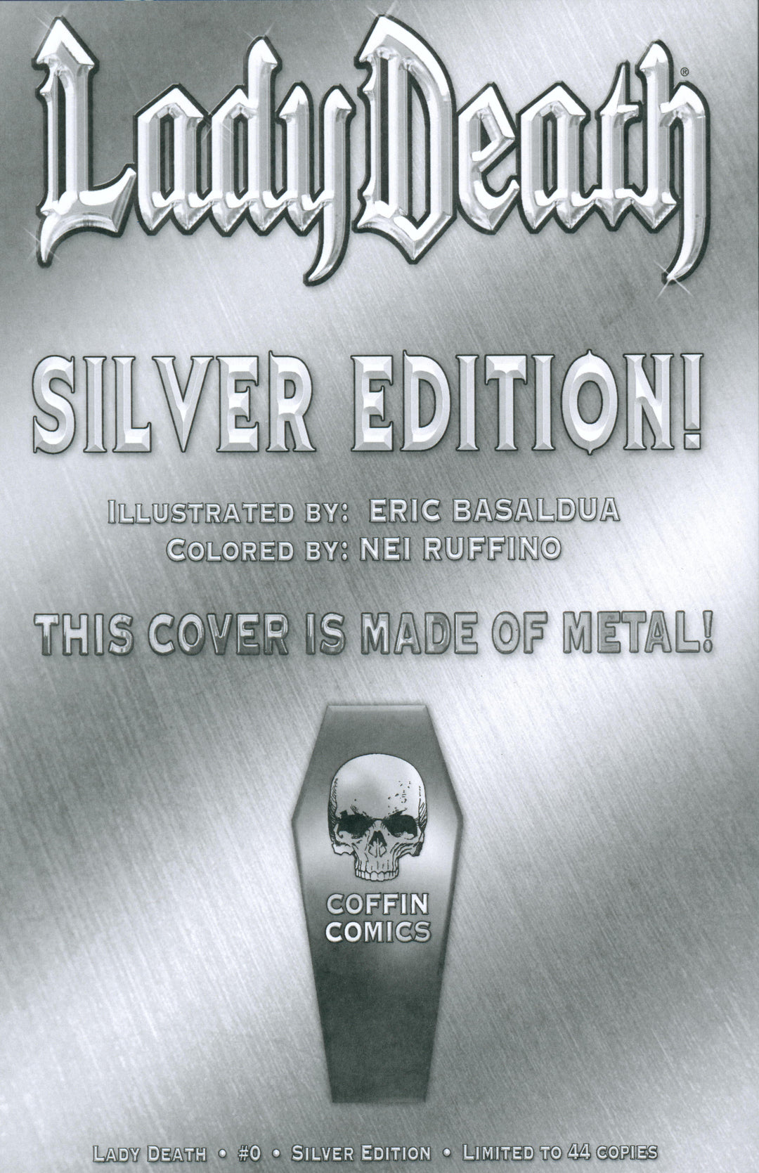 Lady Death #0 - Silver Edition (Artist Proof #3)