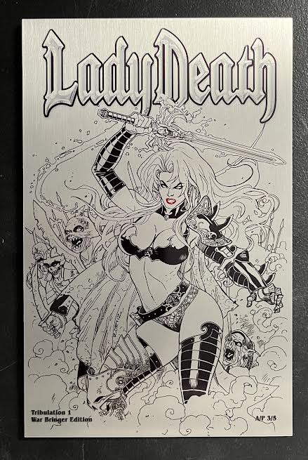 Lady Death: Tribulation #1 - Warbringer Edition (Artist Proof #3)