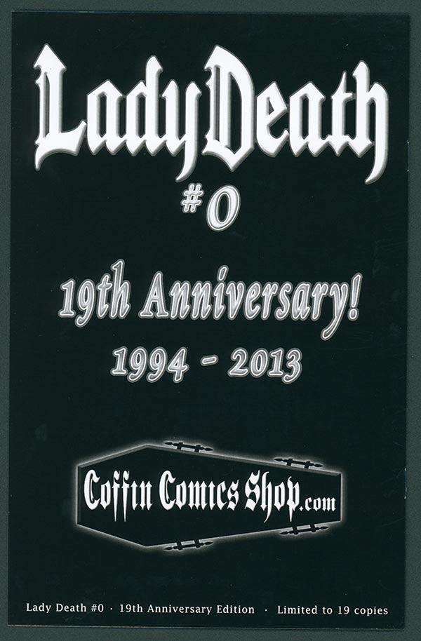 Lady Death #0 - 19th Anniversary Edition (Artist Proof #0)