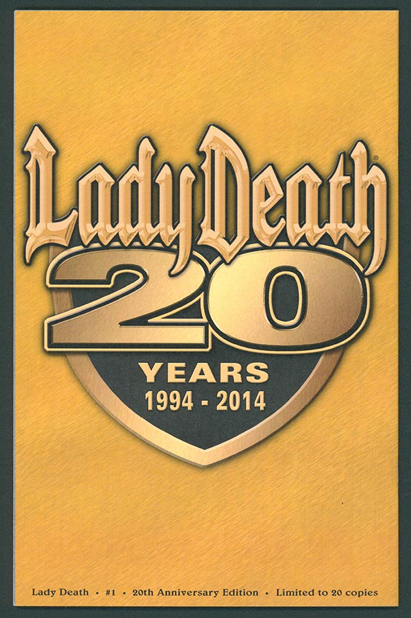 Lady Death #1 - 20th Anniversary Edition (Artist Proof #0)