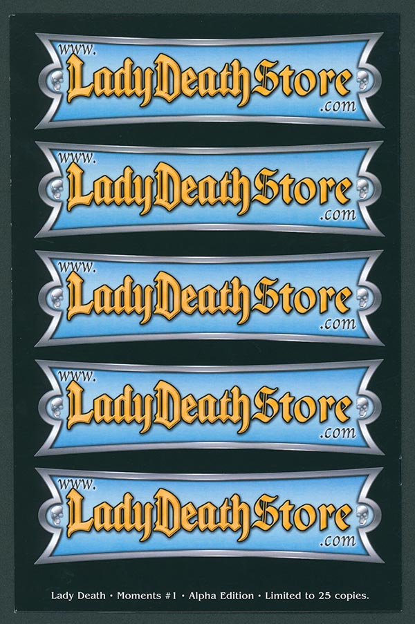 Lady Death: Moments #1 - Alpha Edition (LOW #0)