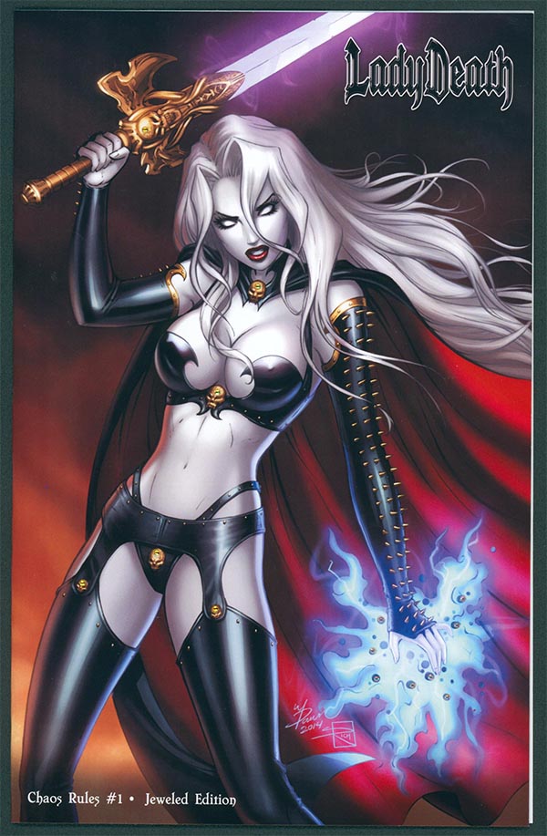 Lady Death: Chaos Rules - Jeweled Edition (Publisher File Copy)