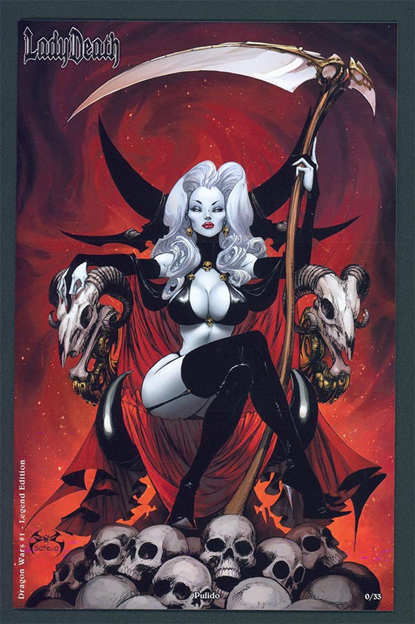Lady Death: Dragon Wars #1 - Legend 3-Book Set (LOW #0)