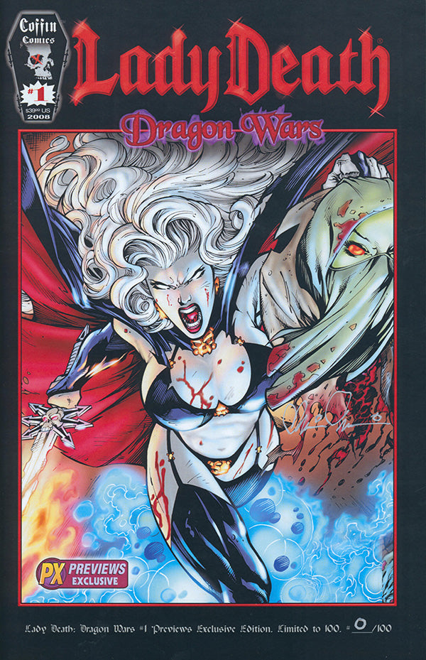 Lady Death: Dragon Wars #1 - Previews Exclusives Edition (LOW #0)