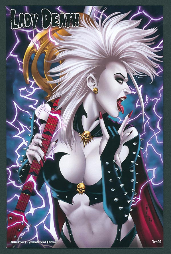 Lady Death: Tribulation #1 - Devilock Riot Edition (LOW #3)