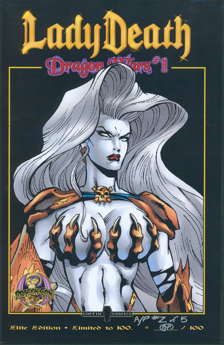 Lady Death: Dragon Wars #1 - Elite Edition (BP / AP #2)