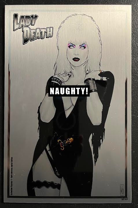 Lady Death: Extinction Express - Dark Mistress Metal Edition (LOW #2)