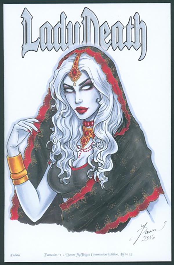 Lady Death: Fantasies #1 - Dawn McTeigue Commission Edition - "Pulido" Copy