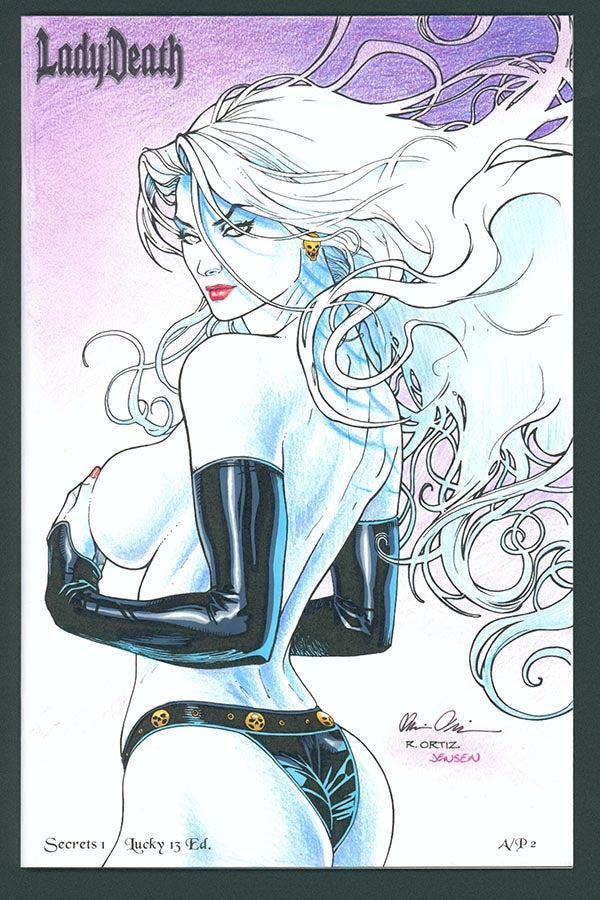 Lady Death: Secrets #1 - Lucky 13 Handcrafted Edition (Artist Proof #2)