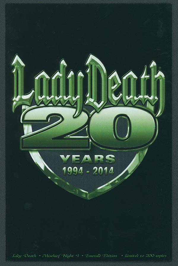 Lady Death: Mischief Night #1 - Emerald Edition (LOW #2)
