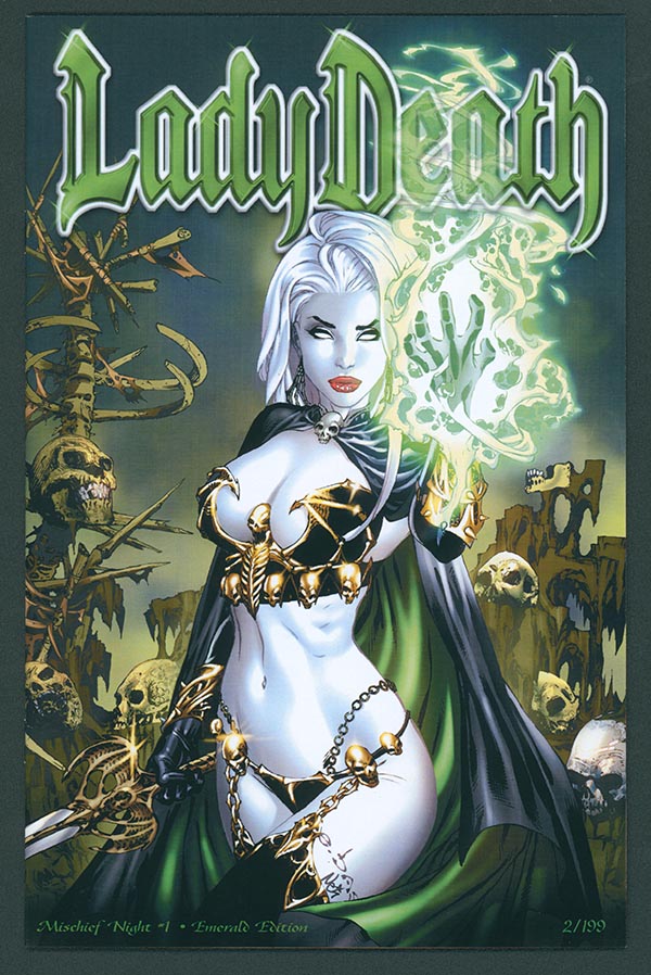 Lady Death: Mischief Night #1 - Emerald Edition (LOW #2)