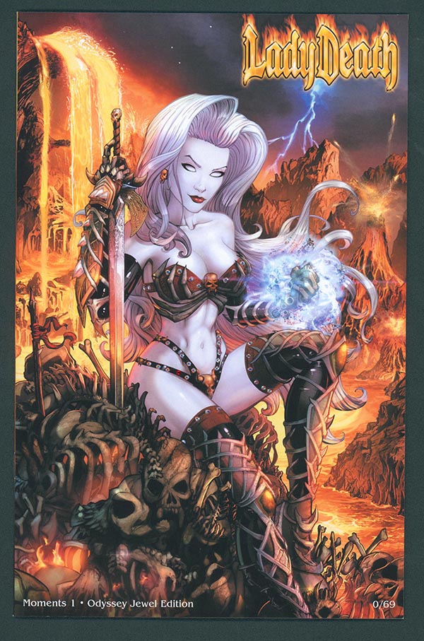 Lady Death: Moments #1 - Odyssey Jewel Edition (LOW #0)