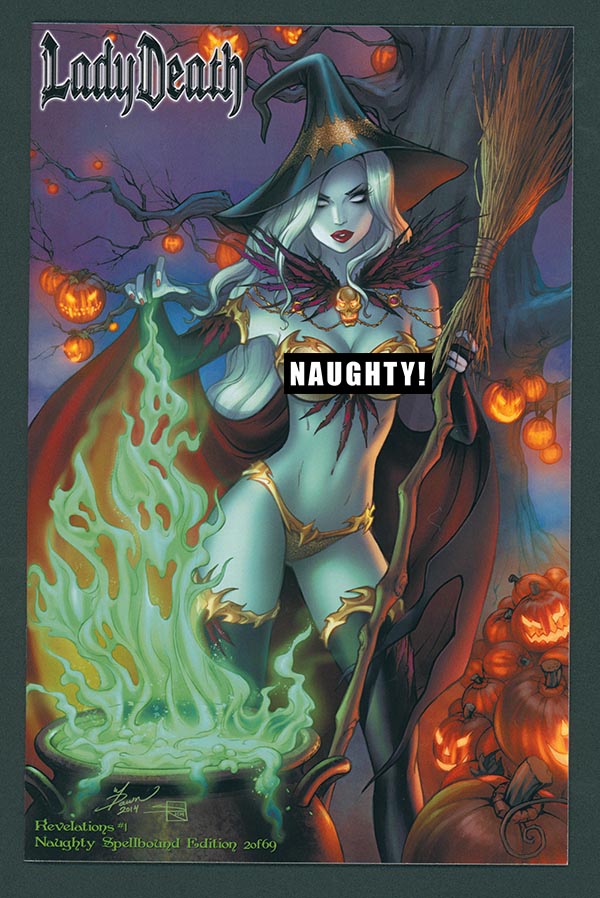 Lady Death: Revelations #1 - Naughty Spellbound Edition (LOW #2)