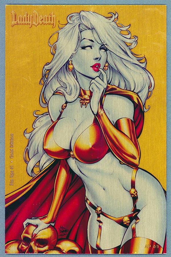 Lady Death: Pin Ups #1 - Gold Edition (Artist Proof #0)