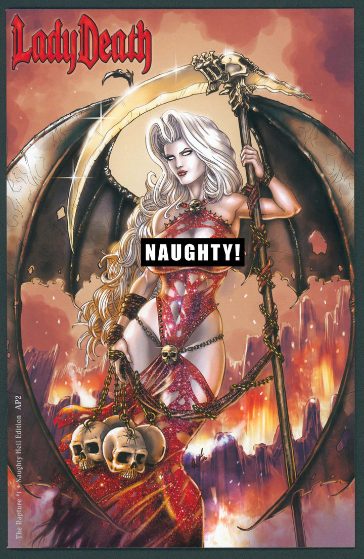 Lady Death: The Rapture #1 - Naughty Hell Edition (Artist Proof #2)