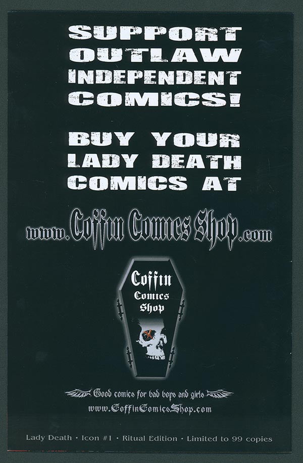 Lady Death: Icon #1 - Ritual Edition (LOW #2)