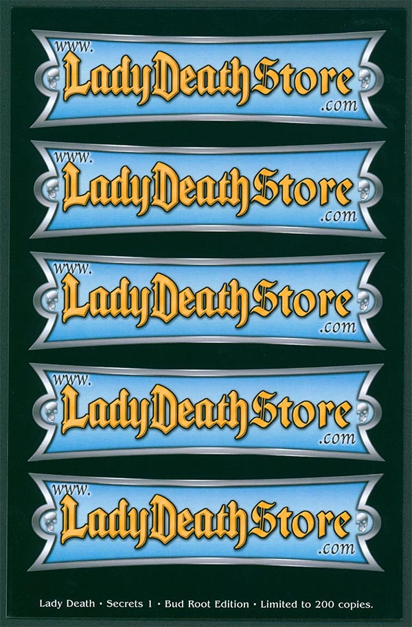 Lady Death: Secrets #1 - Budd Root Edition (LOW #2)