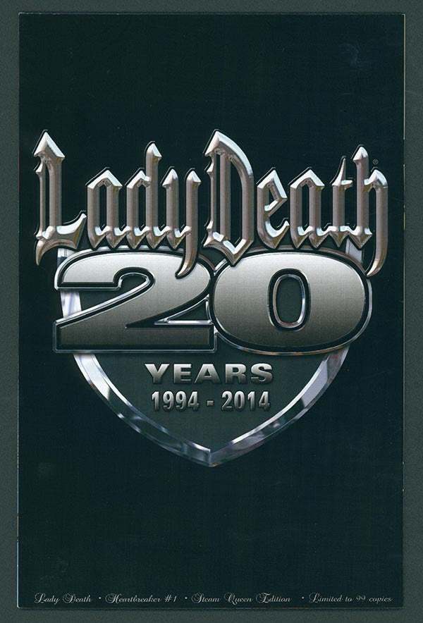 Lady Death: Heartbreaker #1 - Steam Queen Edition (LOW #0)