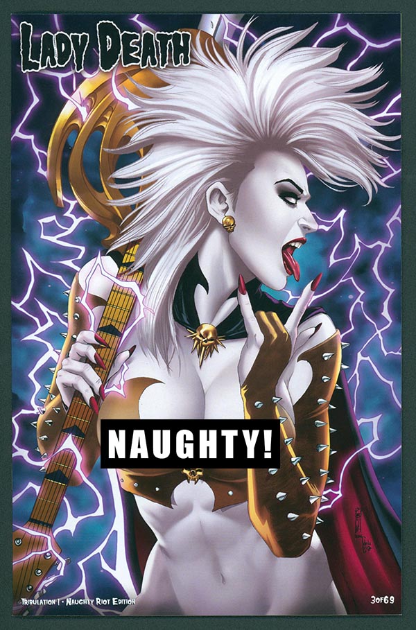 Lady Death: Tribulation #1 - Naughty Riot Edition (LOW #3)