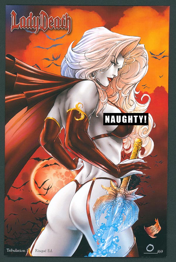 Lady Death: Tribulation #1 - Risque Edition (LOW #0)