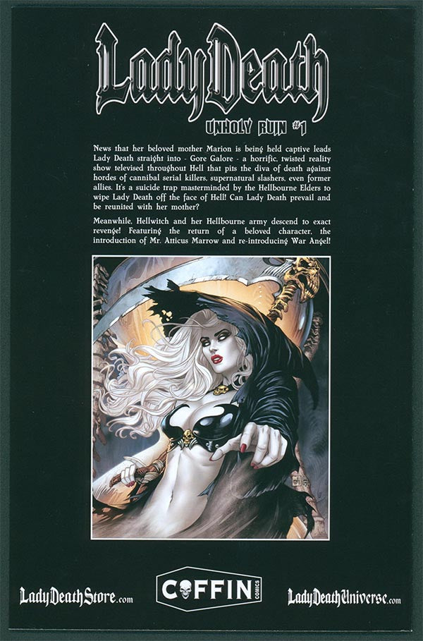 Lady Death: Unholy Ruin - Jewel Edition (Artist Proof #3)