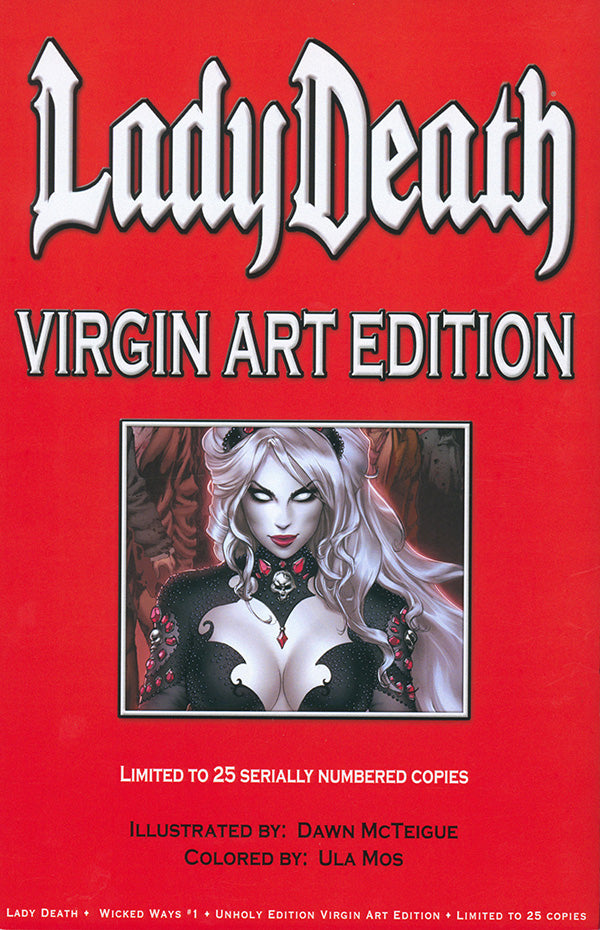 Lady Death: Wicked Ways #1 - Unholy Virgin Art Edition (Artist Proof #2)