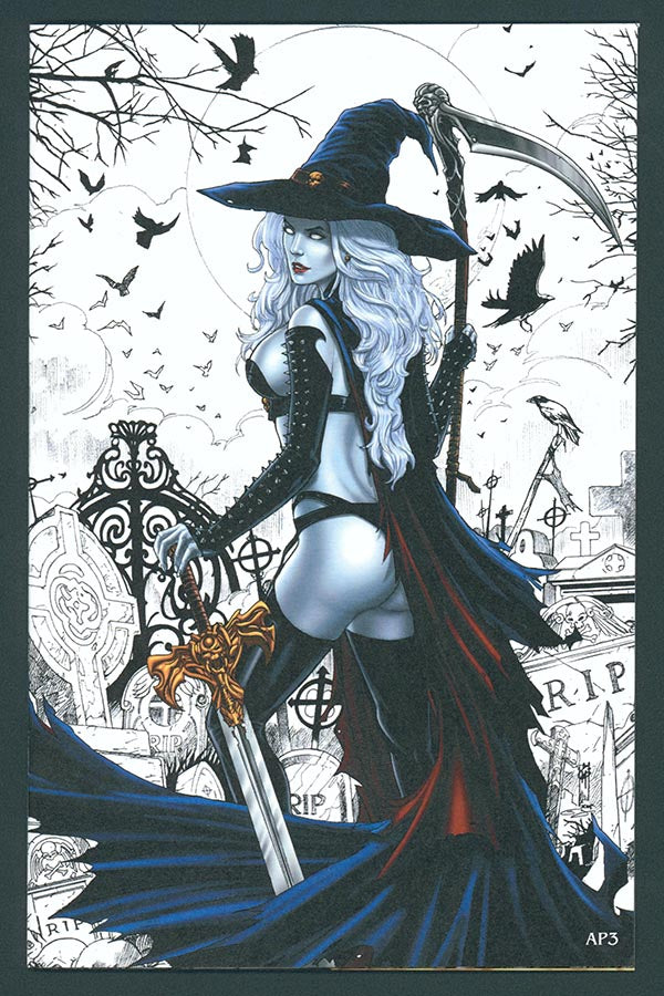 Lady Death: The Rapture #1 - White Edition [2014] - (Artist Proof #3)