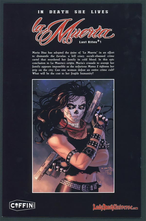 La Muerta: Last Rites #1 - Hellish Mama Z Edition (Artist Proof #2)