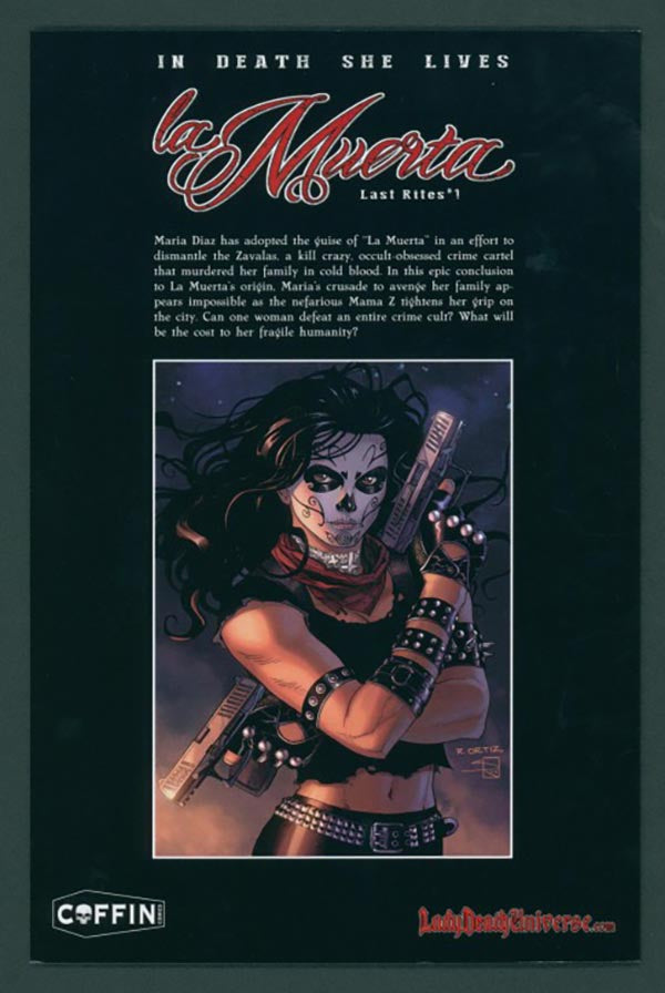 La Muerta: Last Rites #1 - Sexy Mama Z Edition (LOW #3)