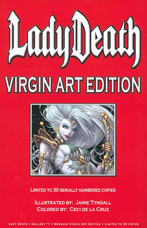 Lady Death: Gallery #1 - Mermaid Virgin Art (LOW #2)