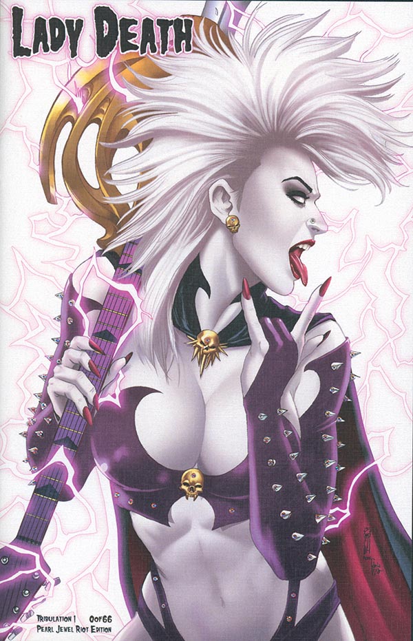 Lady Death: Tribulation #1 - Pearl Jewel Riot Edition (LOW #0)