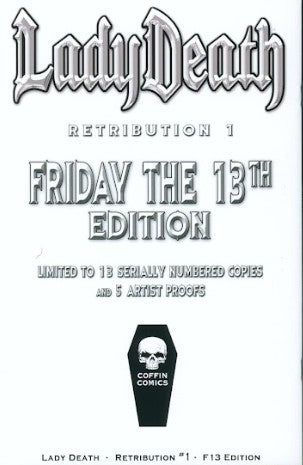 Lady Death: Retribution #1 - F13 Edition (LOW #2)