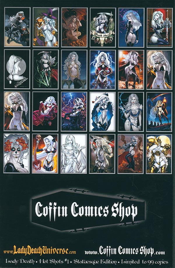 Lady Death: Hot Shots #1 - Statuesque Edition (LOW #0)
