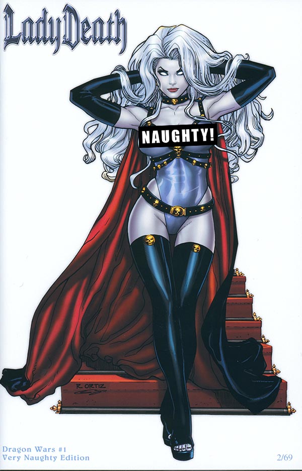 Lady Death: Dragon Wars #1 - Very Naughty Edition (LOW #2)