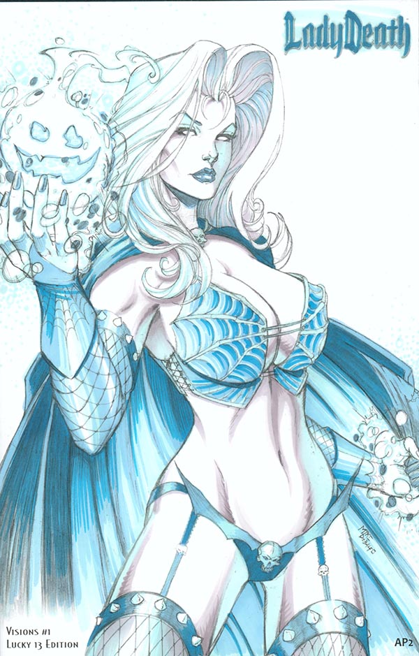 Lady Death: Visions #1 - Lucky 13 Edition (Artist Proof #2)